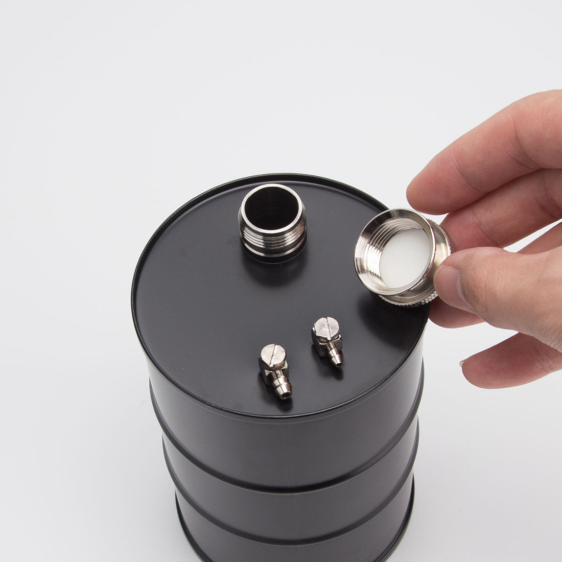750ml Metal Fuel Tank Barrel + Fuel Tube for CISON Engine Models