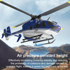 2.4G RC 4CH Black Hornet Aerial Vehicle Reconnaissance Military Aircraft RC Helicopter Model -RTF Version - stirlingkit