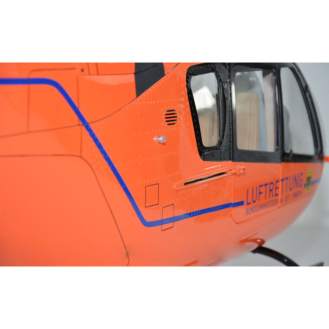 800 Size EC135 GPS RC Helicopter Large Scale Helicopter with H1 PRO Flight Controller RTF - stirlingkit