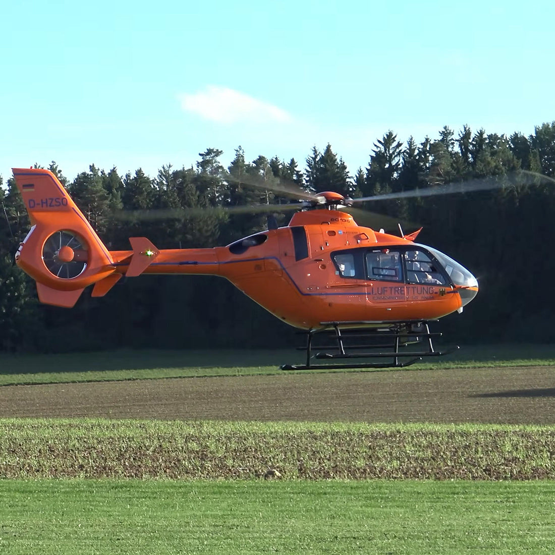 800 Size EC135 GPS RC Helicopter Large Scale Helicopter with H1 PRO Flight Controller RTF - stirlingkit