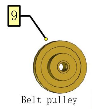 Accessory for RETROL SE-03 Stationary Steam Mill Engine Model Building Kits - stirlingkit