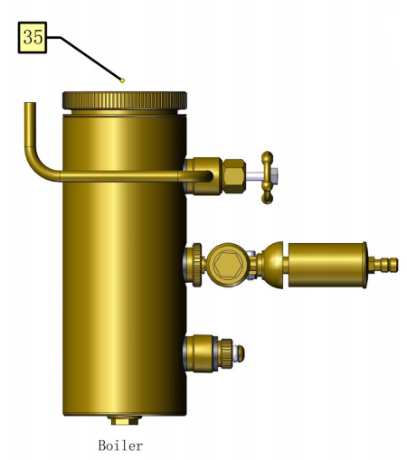 Accessory for RETROL SE-02 Horizontal Mill Steam Engine DIY Model Kits - stirlingkit