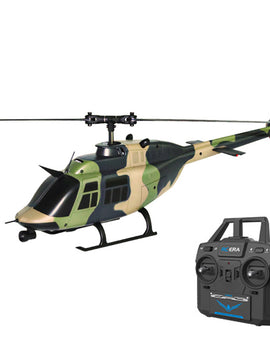 RC ERA C138 206 RC Helicopter 2.4G 6CH 1/33 Scale No Aileron Helicopter with Altitude Hold