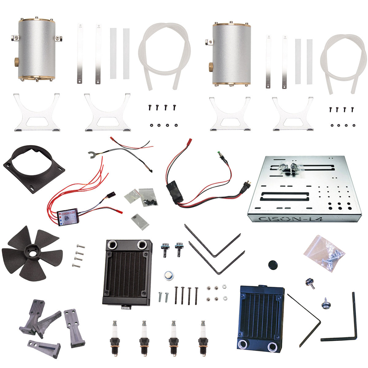 CISON L4 OHV Inline 4 Starter Kit - stirlingkit