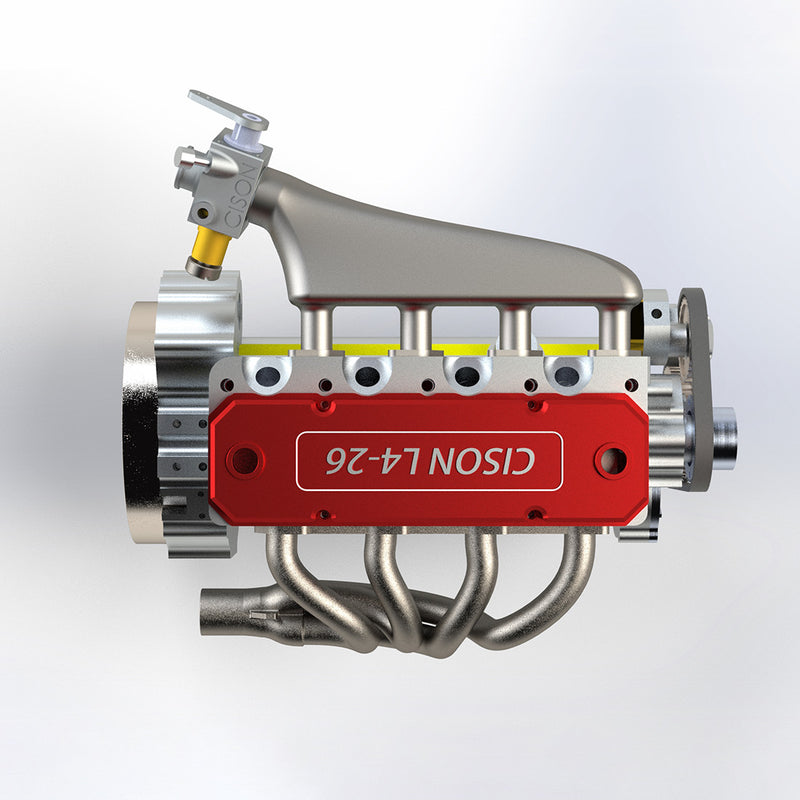 CISON L4-205-OHV 20.5cc Gas-powered Inline 4-Cylinder RC Engine