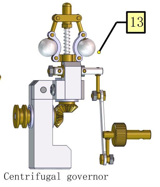 Accessory for RETROL SE-03 Stationary Steam Mill Engine Model Building Kits - stirlingkit