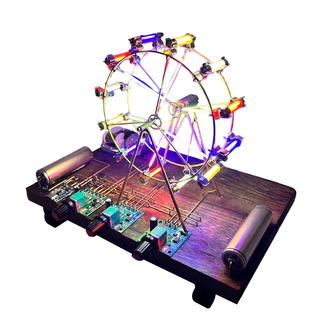 Build Your Own London Ferris Wheel Model Kits Circuit Sculpture Model - stirlingkit