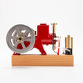 ENJOMOR 6cc Antique Red Hit and Miss Gas Engine Working Model - stirlingkit