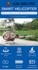 JCZK 300C PRO 12CH Super Simulation Smart RC Helicopter RTF With GPS One-key Return Hover H1 Flight Control Flybarless - stirlingkit