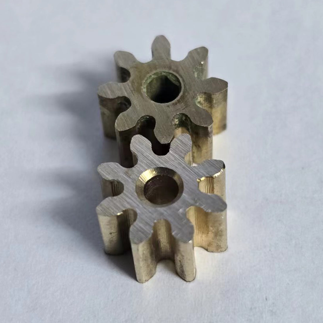 Precision Brass Gears for CISON Small-block V8 Engine Pumps - stirlingkit