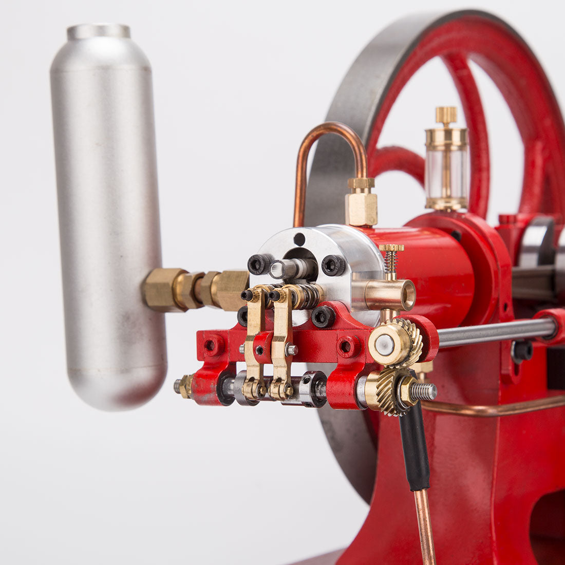 RETROL Vintage Horizontal Mill Engine Stationary Engine Model 4 Stroke Gasoline ICE - stirlingkit