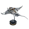 Steampunk Mobula Manta Ray Mechanical 3D Metal Model Building Kits 200+PCS - stirlingkit
