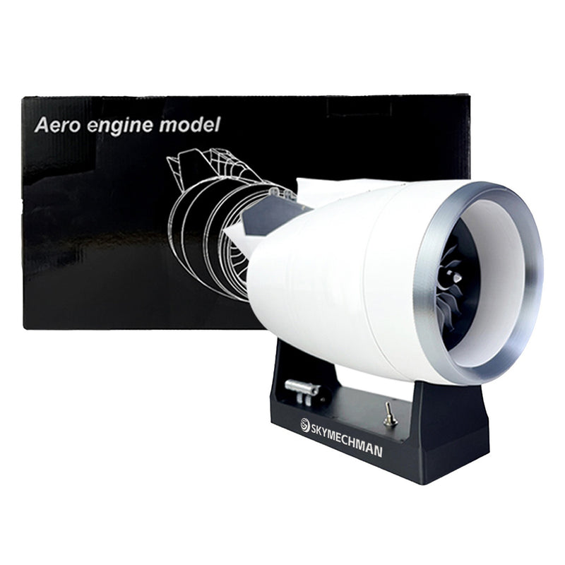 SkyMechman NTR-900 Building a 1/30 Turbofan Engine Model Kit - Build Your Own High Bypass Engine Nacelle that Works - stirlingkit