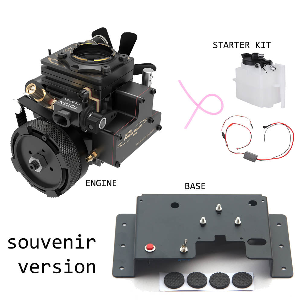 TOYAN FS-S100AT 4 Stroke Nitro General Engine Model Souvenir Version