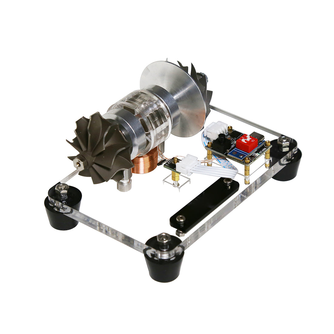 12v Electric Turbo Supercharger Brushless DC Motor - stirlingkit