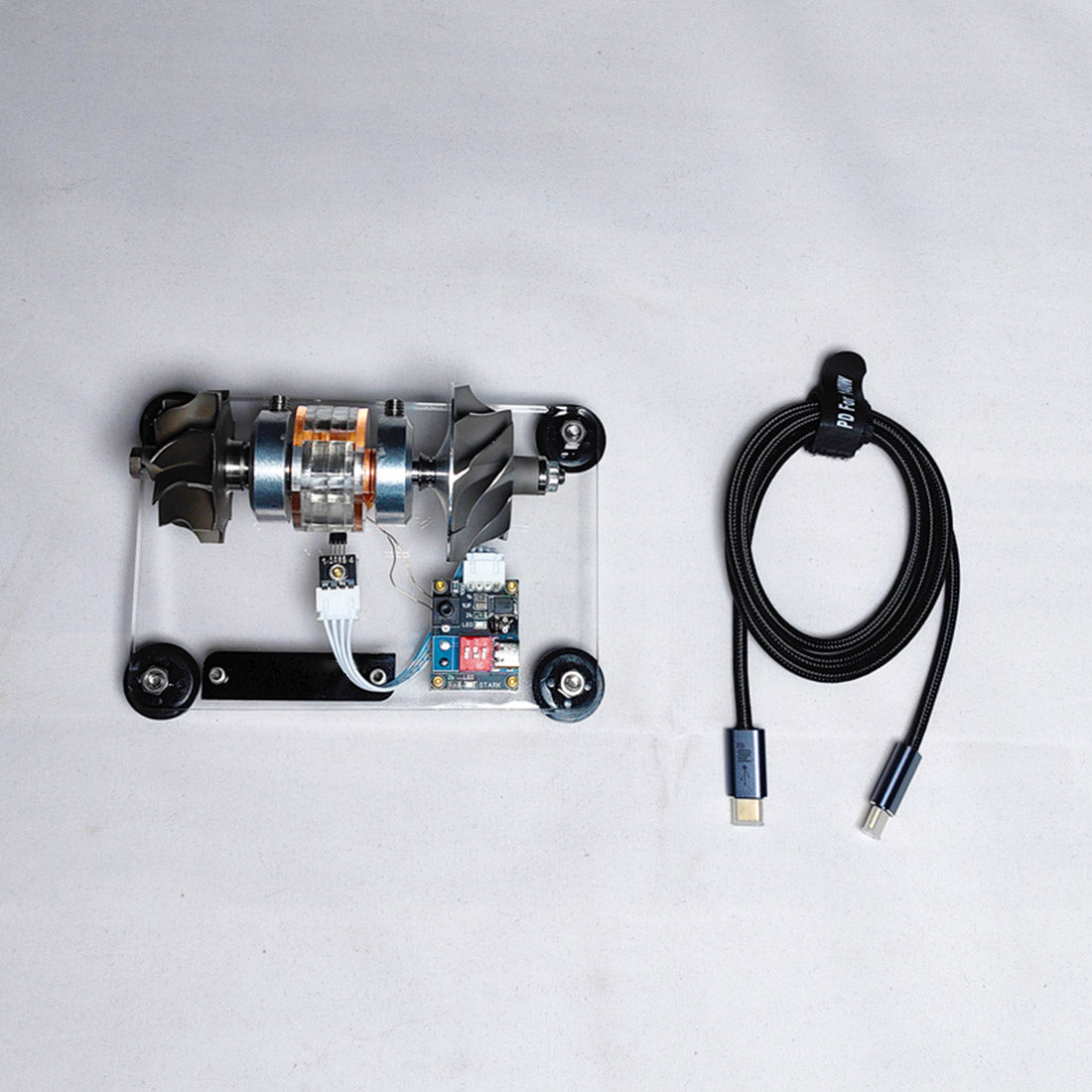 12v Electric Turbo Supercharger Brushless DC Motor - stirlingkit