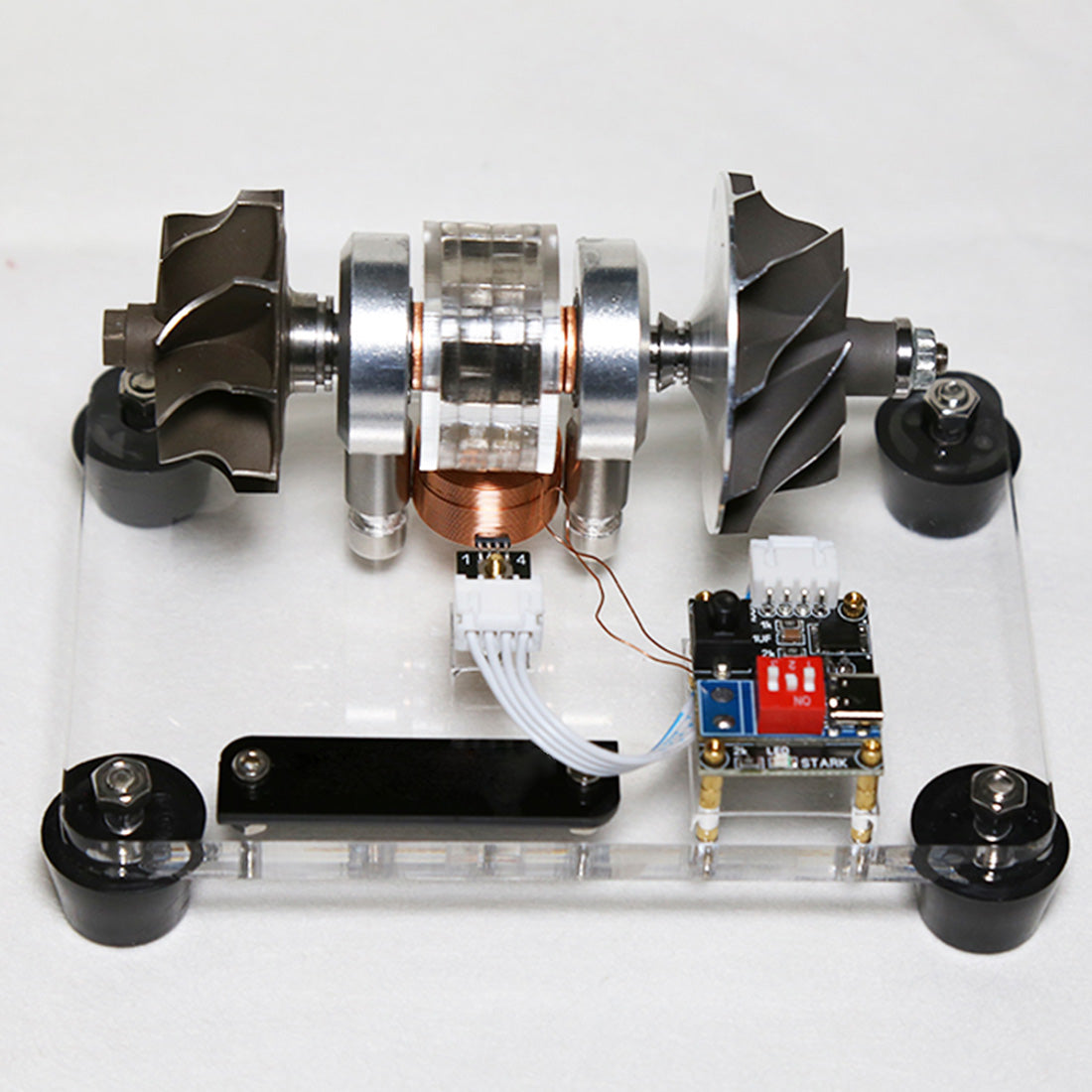 12v Electric Turbo Supercharger Brushless DC Motor - stirlingkit