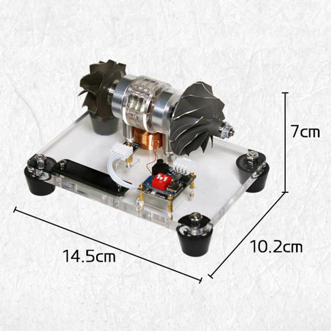 12v Electric Turbo Supercharger Brushless DC Motor - stirlingkit