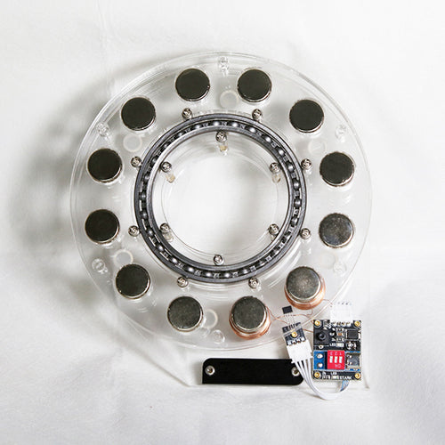 Big Bearing Outer Rotor Coil Winding Disc HIGH Powered BLDC Motor - stirlingkit