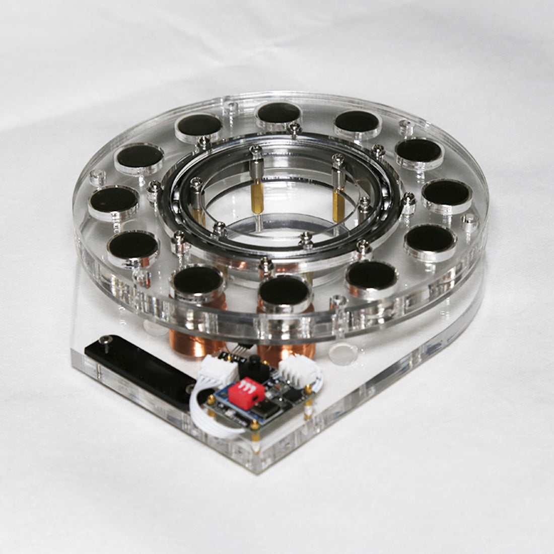Big Bearing Outer Rotor Coil Winding Disc HIGH Powered BLDC Motor ...