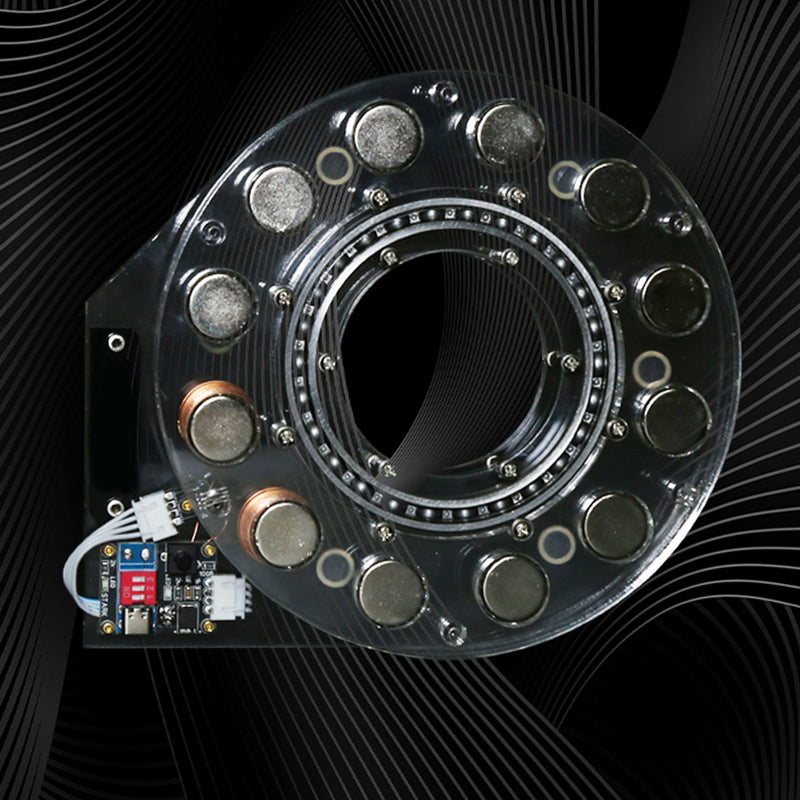 Big Bearing Outer Rotor Coil Winding Disc HIGH Powered BLDC Motor ...