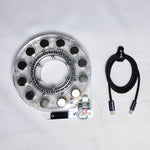 Big Bearing Outer Rotor Coil Winding Disc HIGH Powered BLDC Motor - stirlingkit