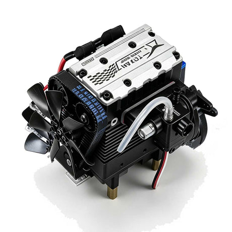 SEMTO ENGINE ST-NF2 DIY Build a Nitro 4 Stroke 2 Cylinder Engine Kit That Runs- FS-L200AC - stirlingkit