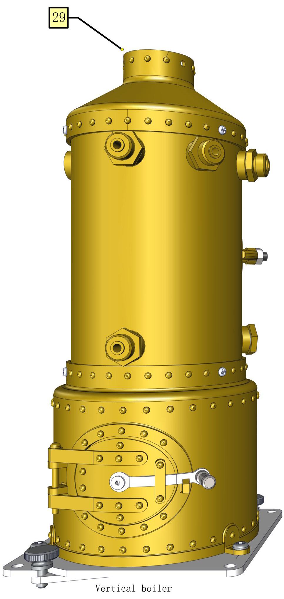 Accessory for RETROL SE-03 Stationary Steam Mill Engine Model Building Kits - stirlingkit