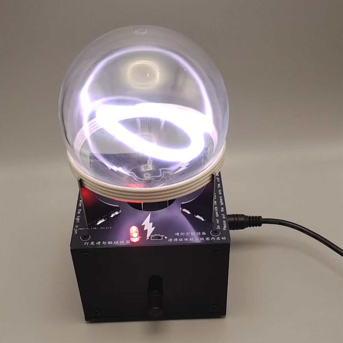 Plasma Ring Light – Electrode-Free Xenon, Krypton & Neon Plasma Sphere (90mm / 130mm) - stirlingkit