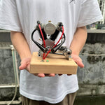 MUSA Hoglet Mini V-twin Engine V2 Gasoline 4-Stroke Engine Motorcycle With Kickstarter