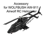 Accessory for WOLFBUSH AW-911 Airwolf YUXIANG F02S RC Helicopter