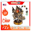 Lantern Fish 3D DIY Steampunk Lanternfish Anglerfish Lamp3D Metal Model Kits 700PCS - stirlingkit