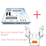 Aluminum Alloy Metal Engine Base Display Stand for CISON V8 Engine Model - stirlingkit