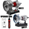 TECHING 1/12 Scale Dual Spool Cutaway Turbofan Engine Model Kits Build your Own Jet Engine Kit That Runs 300+pcs DM121