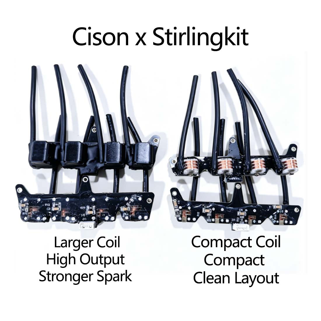 CISON MCU Ignition Kit for CISON V8 Engine Model LS-52 - stirlingkit