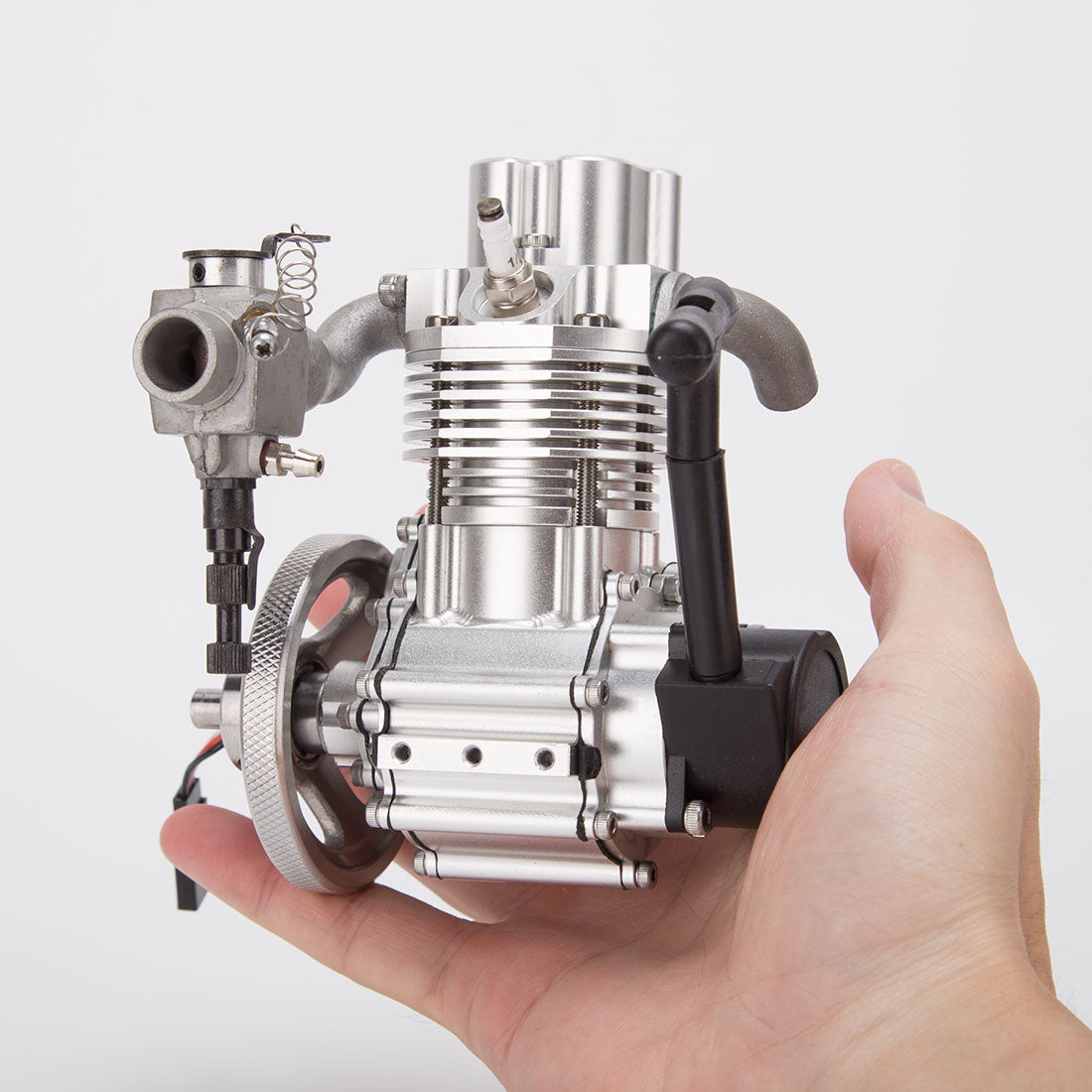 ENJOMOR GS-DK01 4 Stroke Single Cylinder Gas Power Engine RTR 14000rpm 8cc - stirlingkit