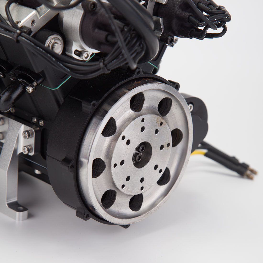 ENJOMOR V12 GS-V12 72CC Large Scale V12 DOHC Four-Stroke Gasoline Engine Model Water-Cooled Electric Start - stirlingkit