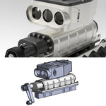 ENJOMOR All-Metal Supercharger for ENJOMOR V12 GS-V12 High Performance Engine Model