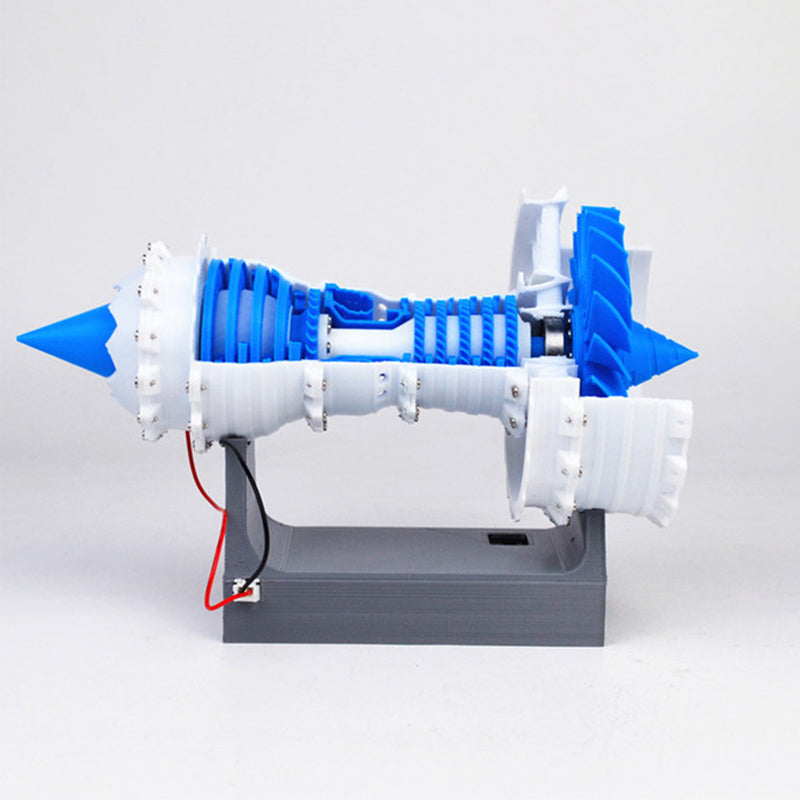 Toy Model Jet Engine 3D Printed Aero Engine Model Turbofan Jet Engine Model DIY Stem Engine ...