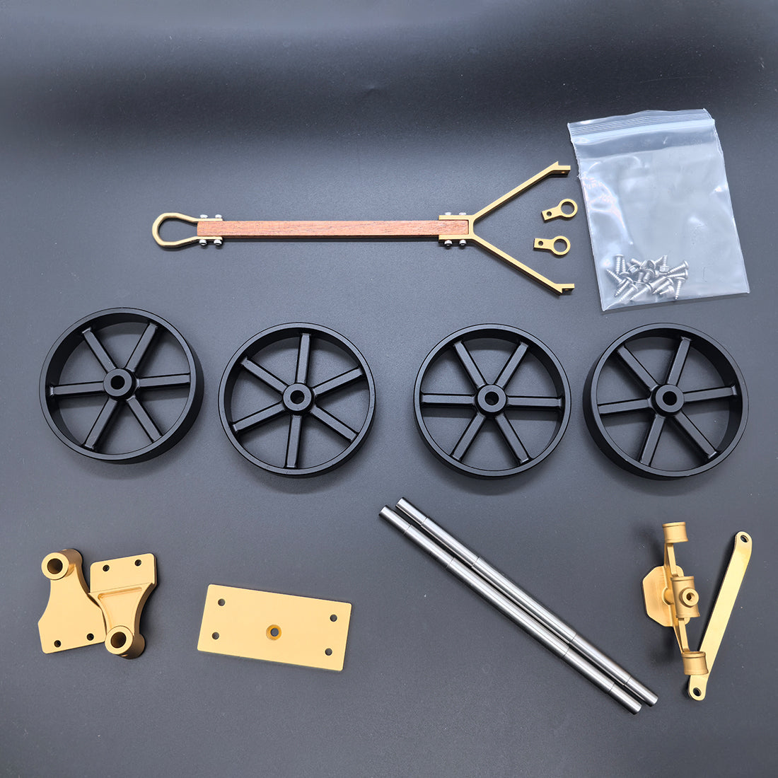 ST-02 Steerable Engine Cart Kits For Retrol x OKMO B02 / B03 / B04 Hit And Miss Engine Model
