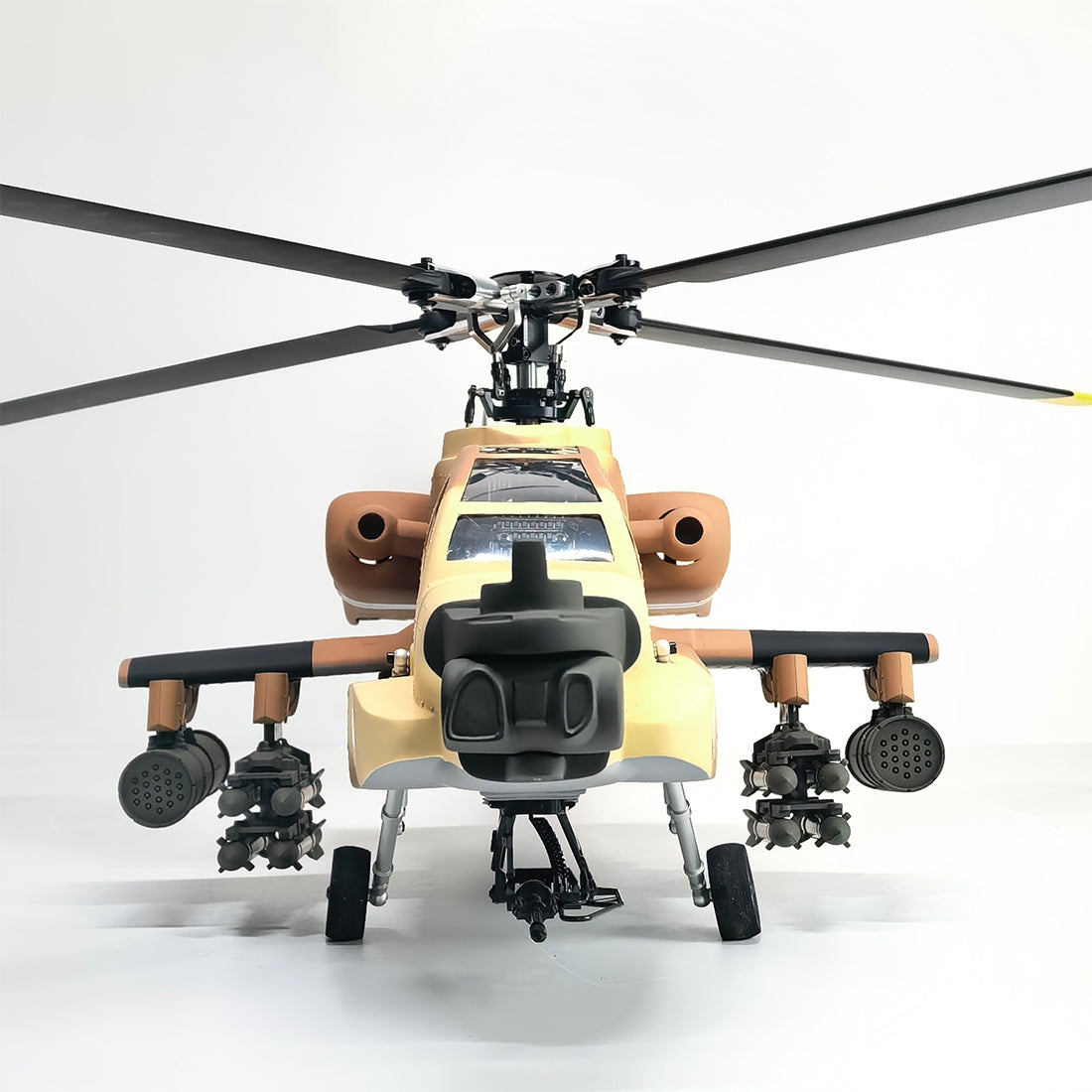 FLISHRC FL500 AH-64 500-Class Large Scale GPS RC Helicopter Model 2.4G 6CH - stirlingkit
