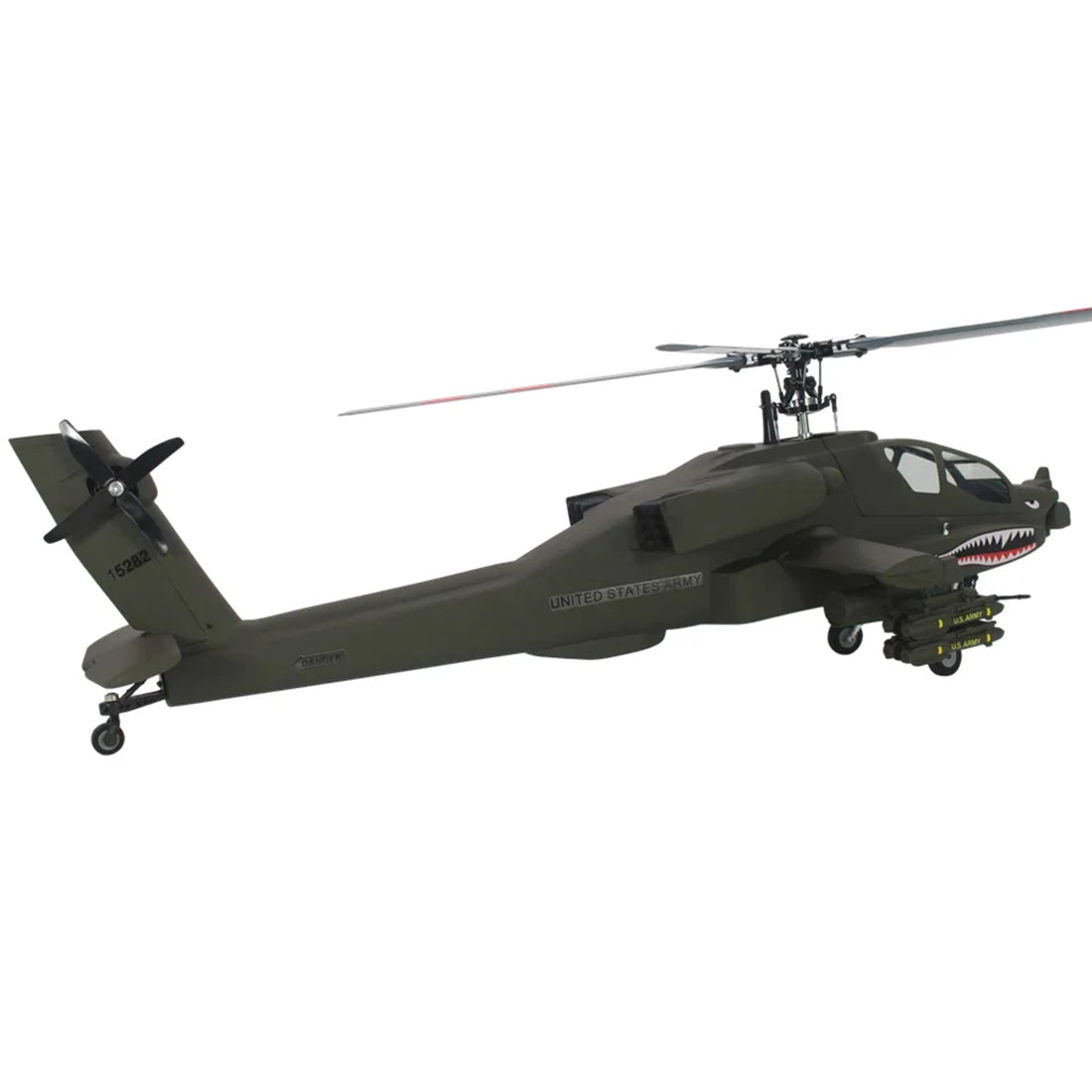FLISHRC FL500 AH-64 500-Class Large Scale GPS RC Helicopter Model 2.4G 6CH - stirlingkit