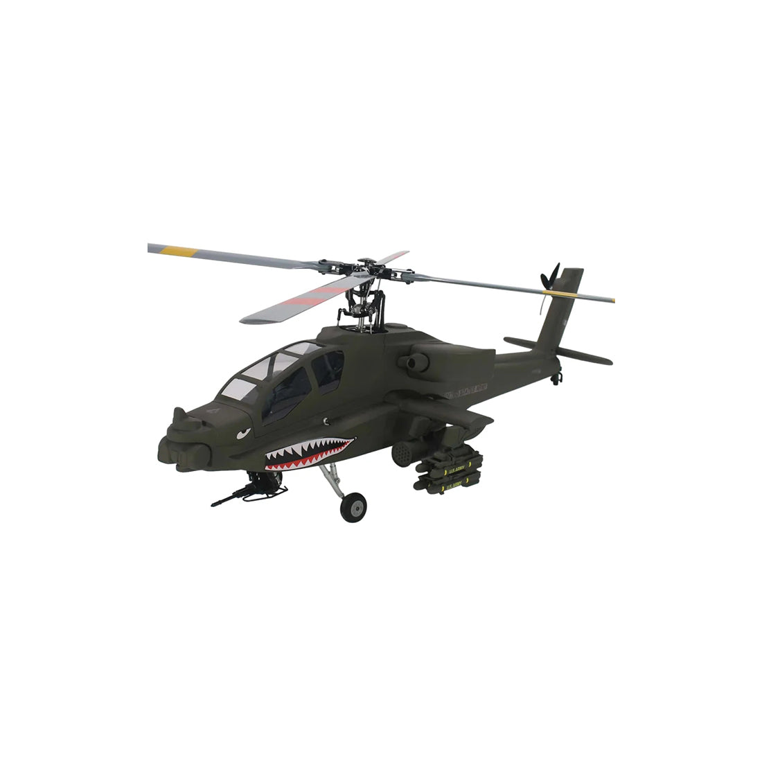 FLISHRC FL500 AH-64 500-Class Large Scale GPS RC Helicopter Model 2.4G 6CH - stirlingkit