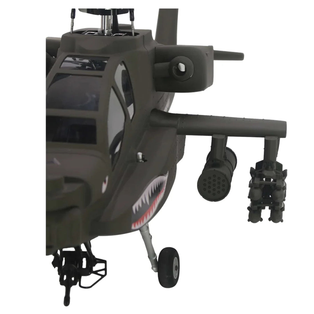 FLISHRC FL500 AH-64 500-Class Large Scale GPS RC Helicopter Model 2.4G 6CH - stirlingkit
