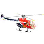 FLYWING BO105 470 Size Scale GPS Heli Drone 2.4G 6CH Big Military RC Helicopter With H1 Flight Controller - stirlingkit