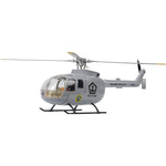 FLYWING BO105 470 Size Scale GPS Heli Drone 2.4G 6CH Big Military RC Helicopter With H1 Flight Controller - stirlingkit
