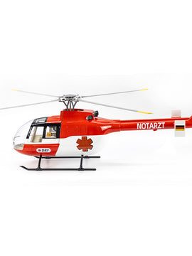 FLYWING BO105 470 Size Scale GPS Heli Drone 2.4G 6CH Big Military RC Helicopter With H1 Flight Controller