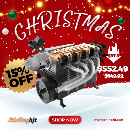 Inline 4 Engine Model Kits | Building a 4-Cylinder Engine Model Kit ...