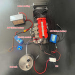 Water Cooled Radiator Cooling Sets for ENJOMOR GS-L4 Engine - stirlingkit
