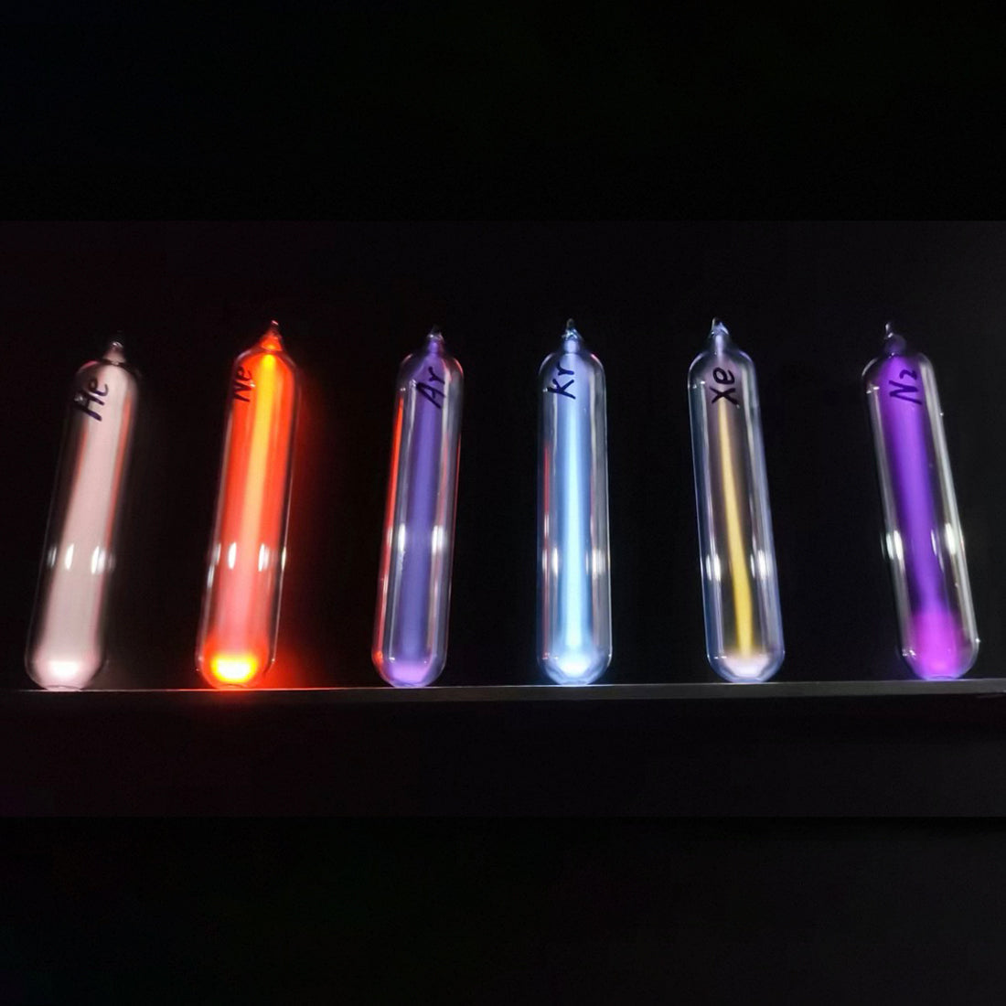Inert Gas Glow Tube + Planar Induction Coil Driver Set - stirlingkit